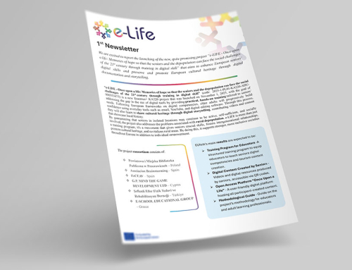 NEWSLETTER 1 – e-LIFE