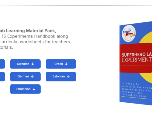 It’s here! The Superhero Lab Experiments are officially LIVE!